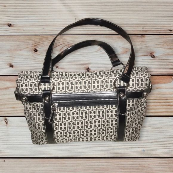 NWOT Giani Bernini Monogram Handbag - Picture 2 of 8